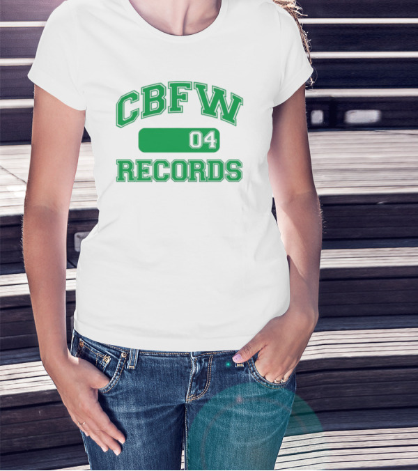 1Millthebrand CBFW 04 Records Merch T-Shirt