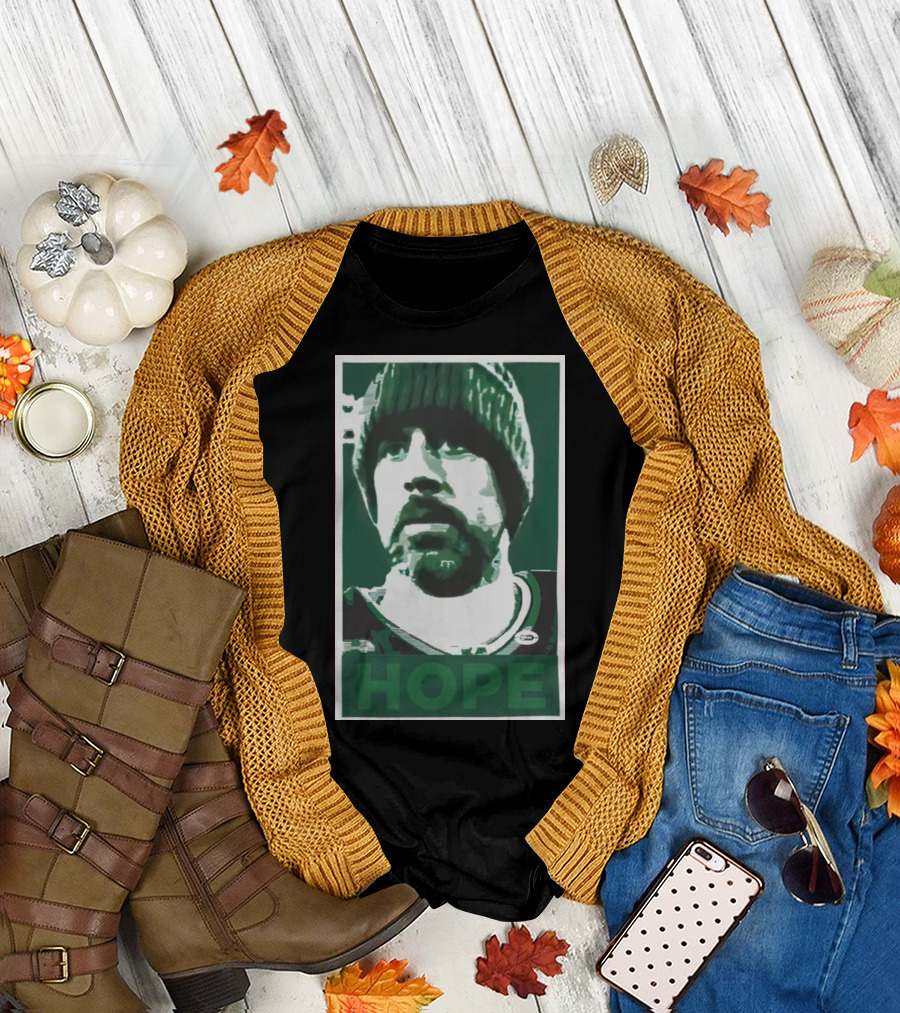 Dan Patrick Merchandise NY Aaron Rodgers Hope Green T-Shirt