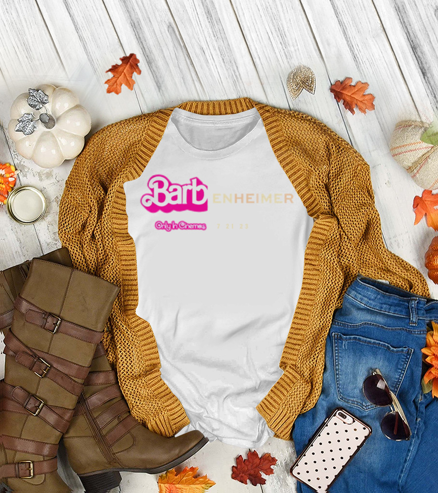 Barbenheimer Only in Cinemas 7 21 23 T-Shirt