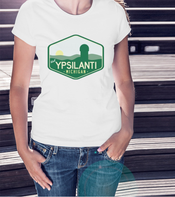 Visit Ypsilanti Michigan Scenic Landscape T-Shirt