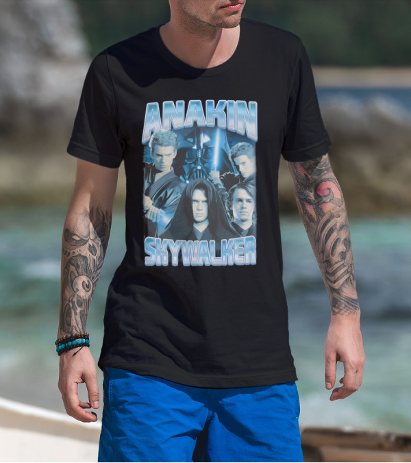 Anakin Skywalker Darth Vader Collage Hottopic T-Shirt