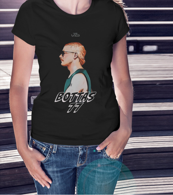 Bottas 77 JB The Mullet Valtteri Bottas T-Shirt