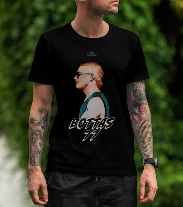 Bottas 77 JB The Mullet Valtteri Bottas T-Shirt