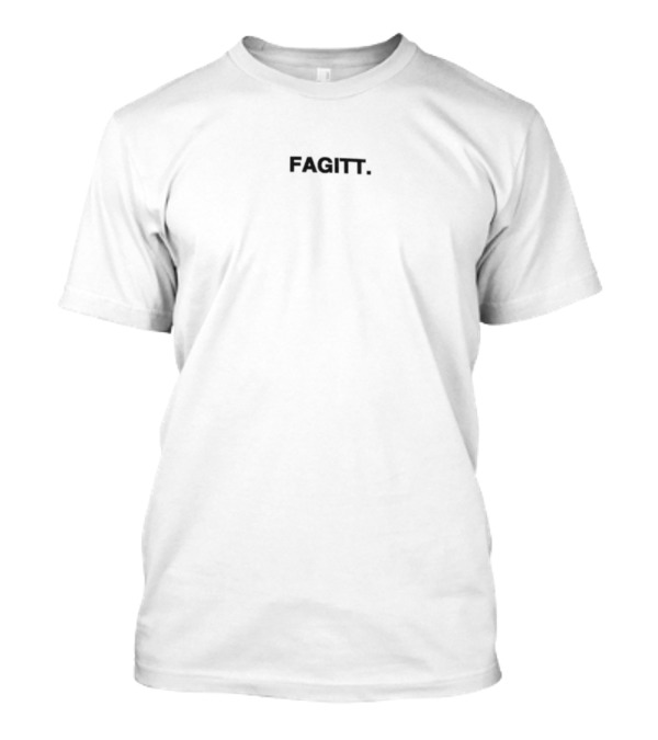 Fagitt Minimalist Text T-Shirt