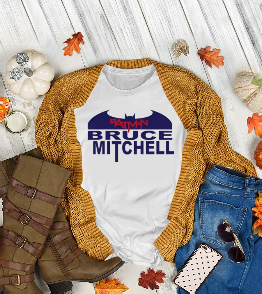 Batman Bruce Mitchell Bat T-Shirt