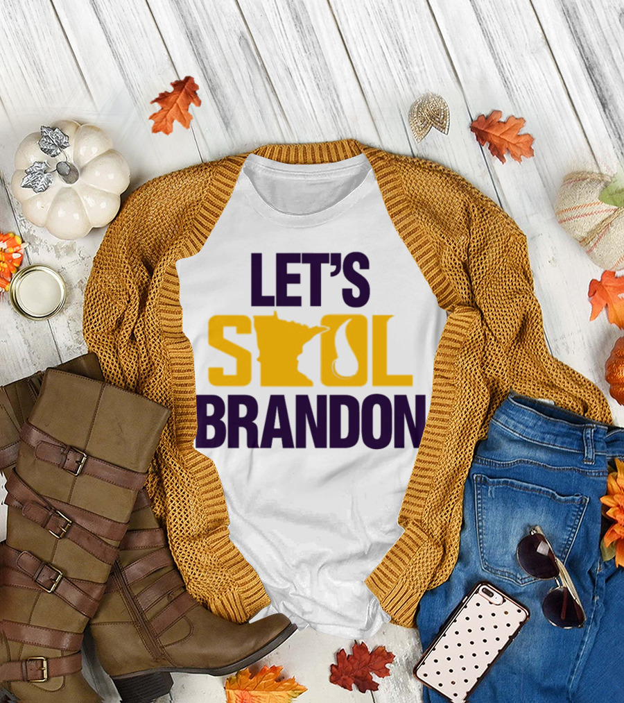 LET'S SKOL BRANDON MINNESOTA VIKINGS T-Shirt