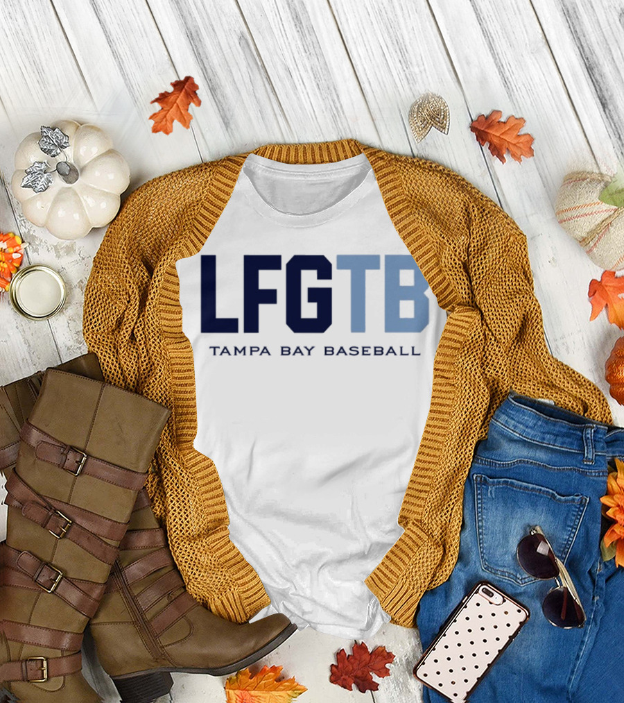 LFGTB Tampa Bay Baseball The Bay Clothing Co T-Shirt