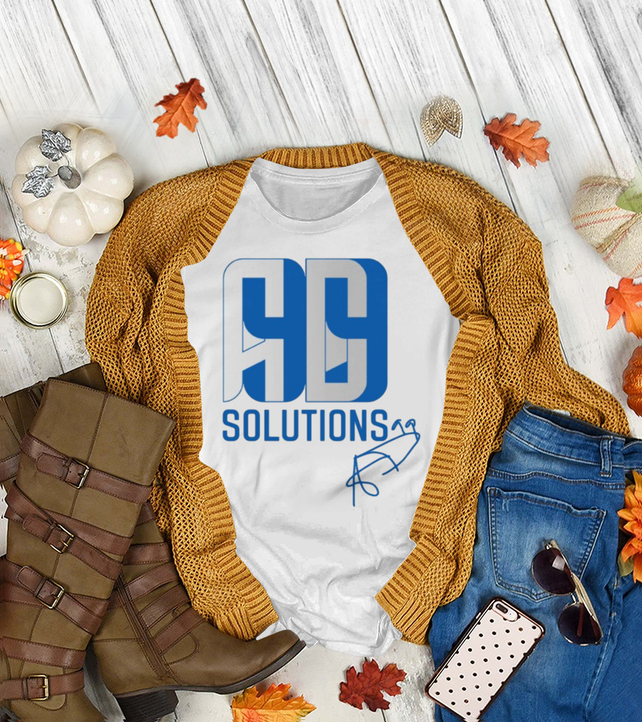 AD99 Solutions Aaron Donald Signature Autograph T-Shirt