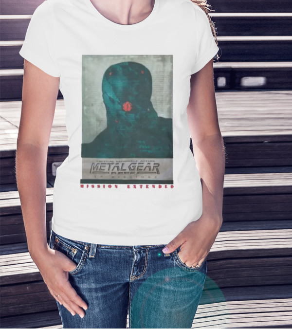 Rebb Tactical Espionage Action Metal Gear VR Missions Mission Extended T-Shirt