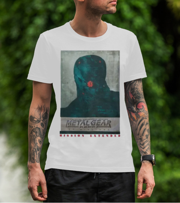 Rebb Tactical Espionage Action Metal Gear VR Missions Mission Extended T-Shirt