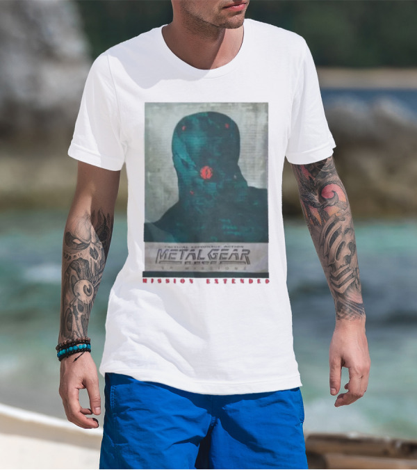 Rebb Tactical Espionage Action Metal Gear VR Missions Mission Extended T-Shirt