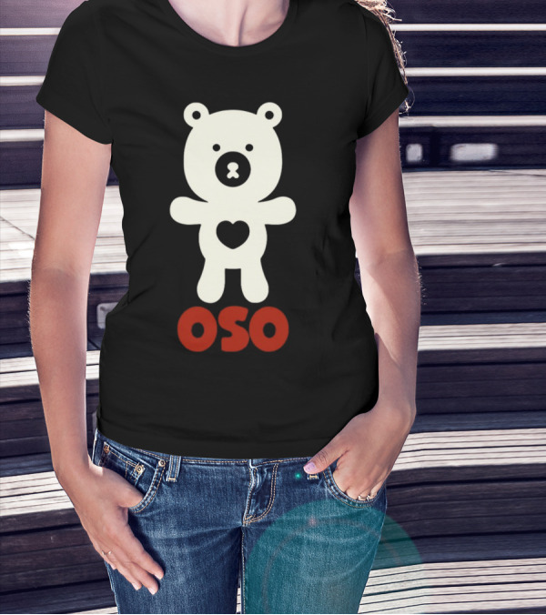 Wicked Naughty Oso Gay Bear Heart T-Shirt