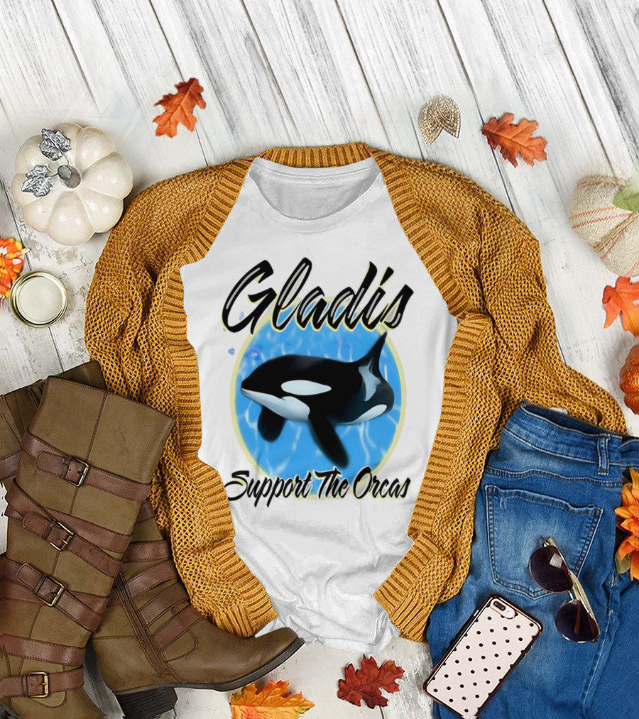 Gladis Support The Orcas T-Shirt