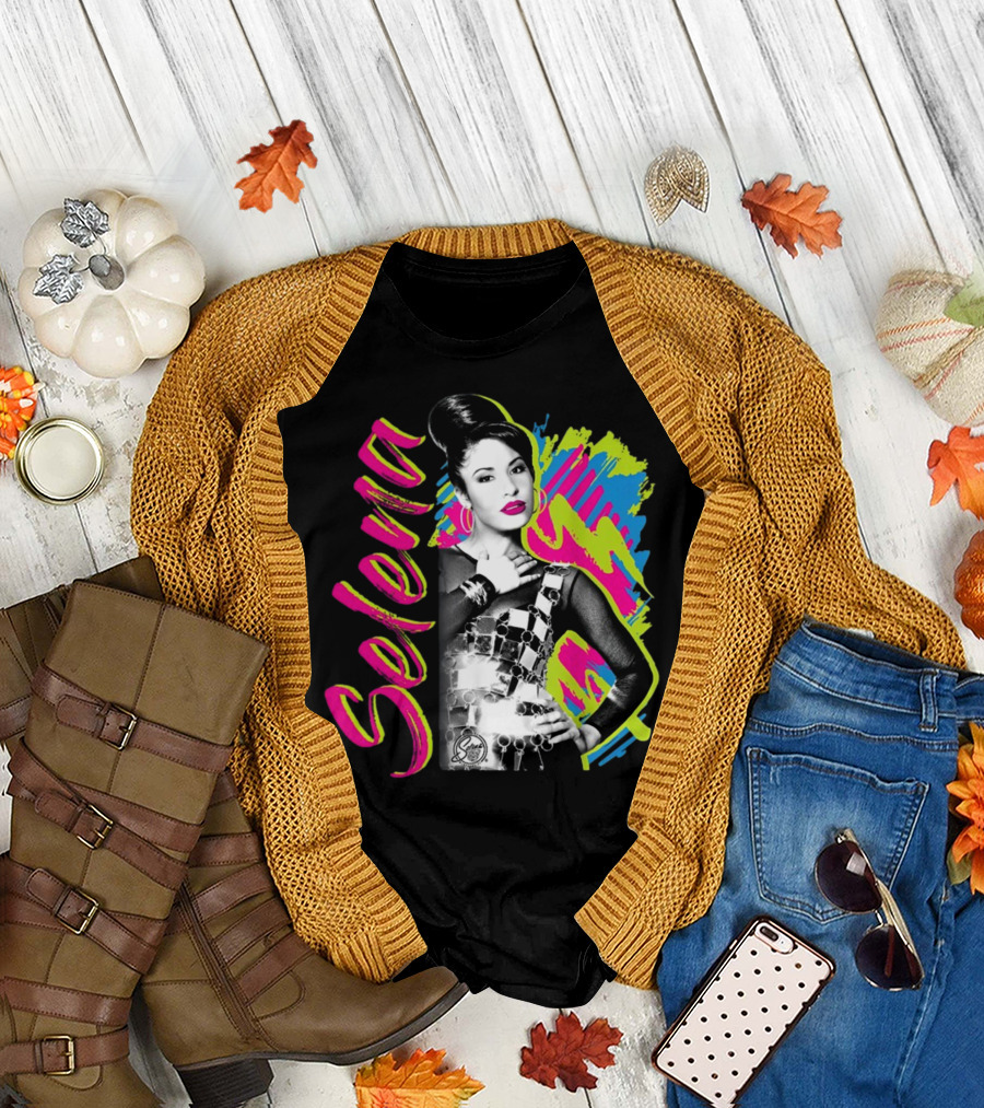 Selena Vibrant Neon T-Shirt