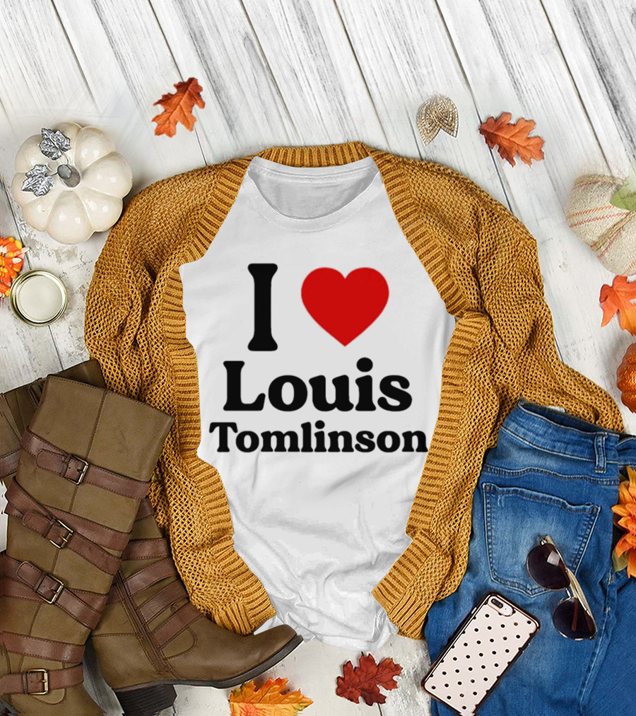 I Love Heart Louis Tomlinson T-Shirt