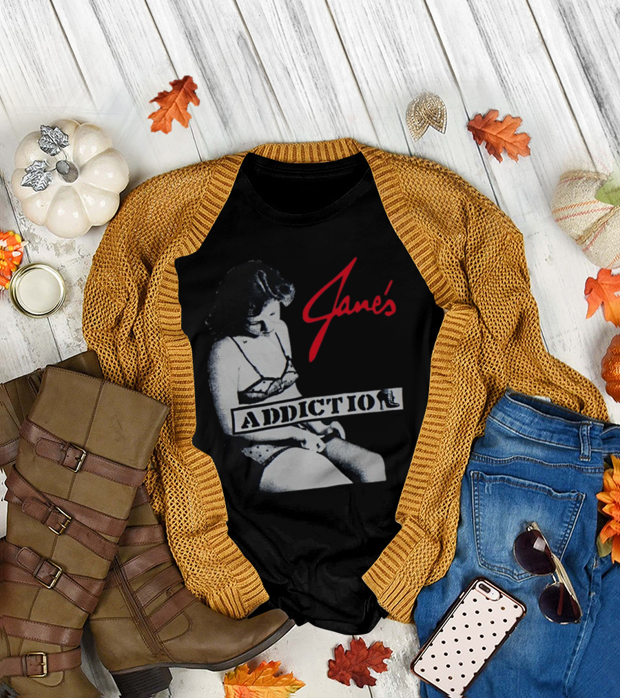 Jane's Addiction Vintage Band Classic 90s Aesthetic T-Shirt