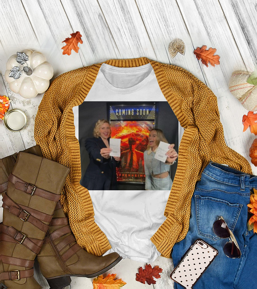 Coming Soon Greta Gerwig Margot Robbie Oppenheimer Movie T-Shirt