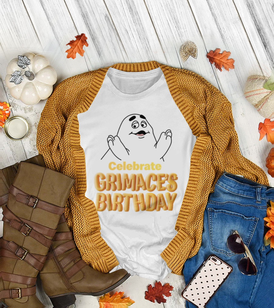 Celebrate Grimace's Birthday T-Shirt