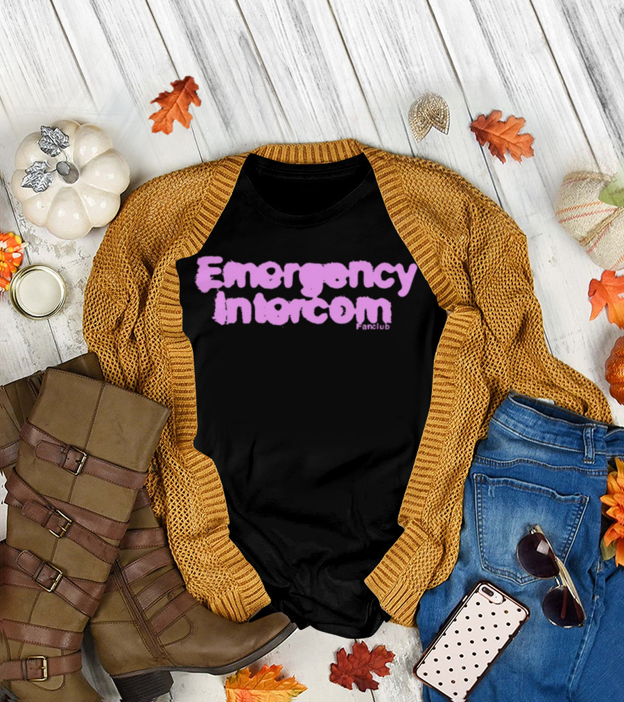 Emergency Intercom Fanclub Pink T-Shirt