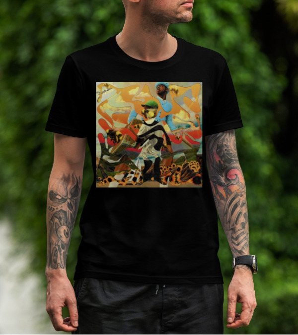 Call Me If You Get Lost Estate Sale Flower Boy Album Art Puzzle T-Shirt