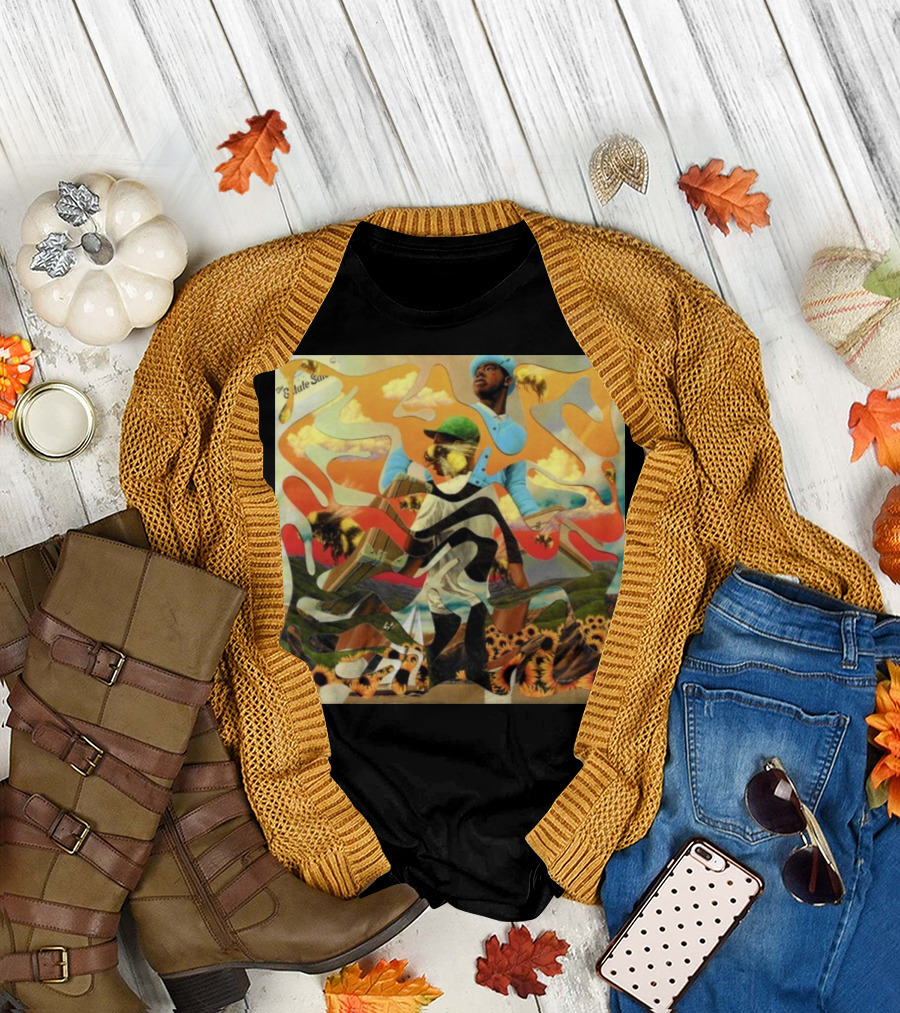 Call Me If You Get Lost Estate Sale Flower Boy Album Art Puzzle T-Shirt