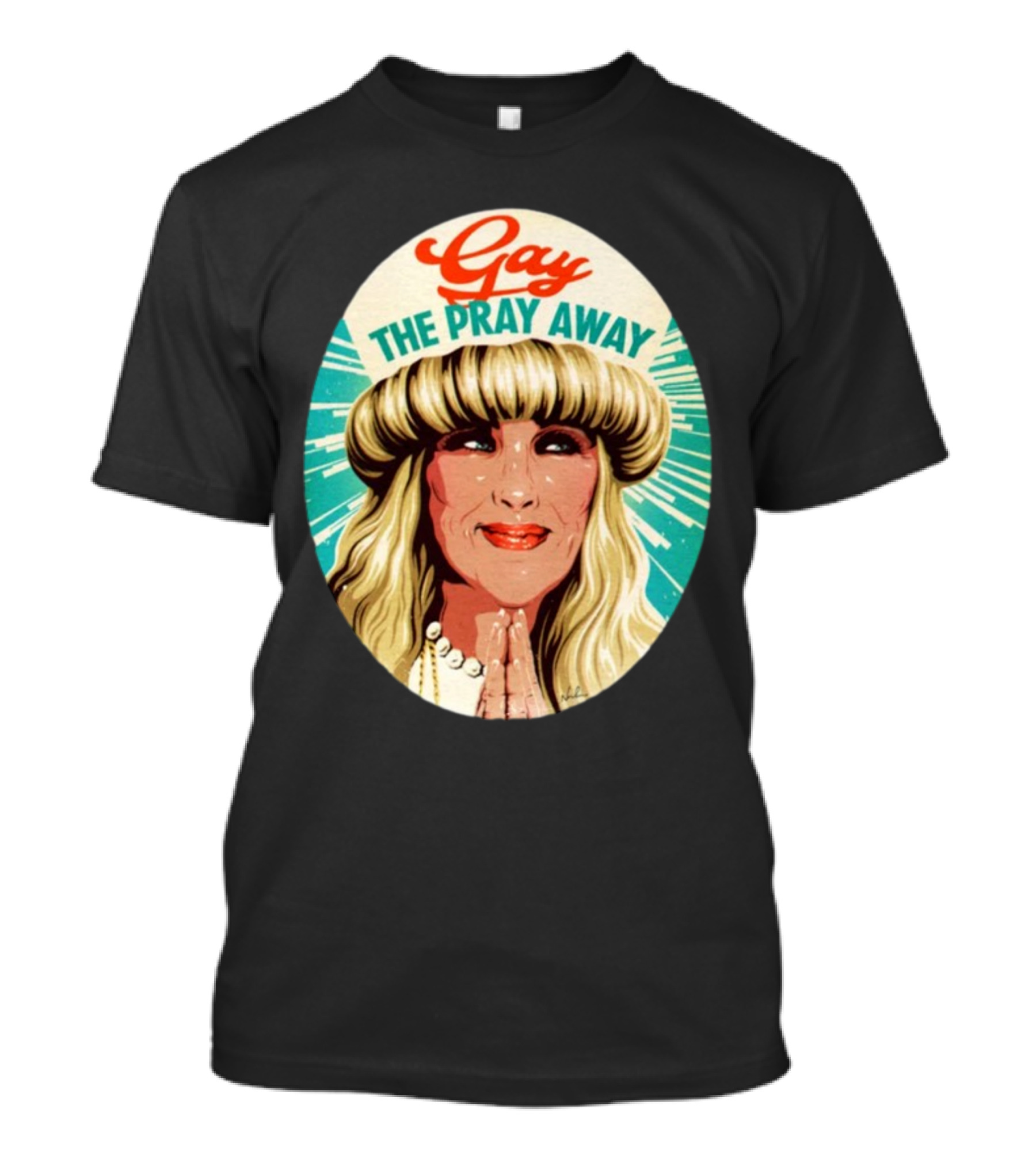 Nordacious Gay The Pray Away Divine Iconic Image T-Shirt