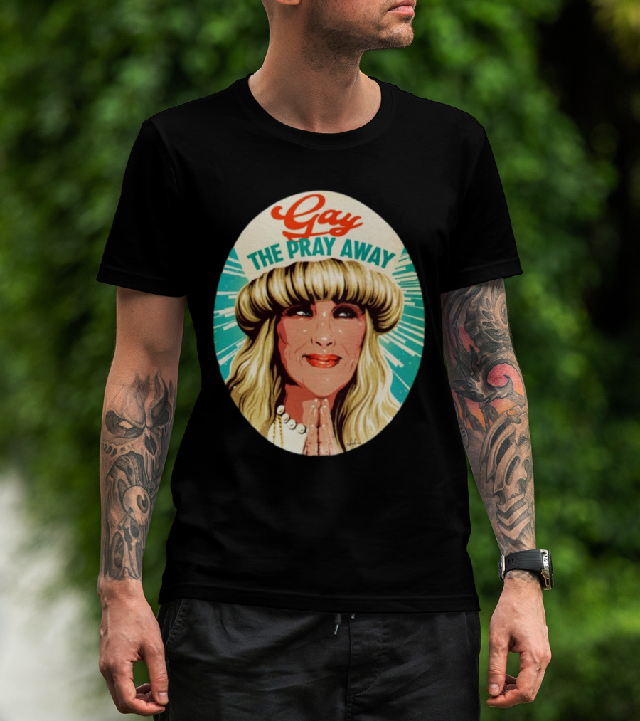 Nordacious Gay The Pray Away Divine Iconic Image T-Shirt
