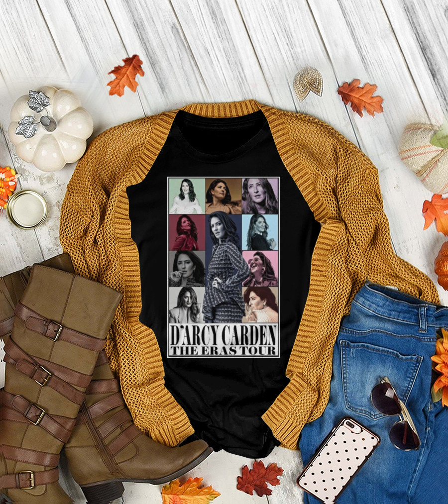 D'Arcy Carden The Eras Tour Multicolor Photo Grid Fashion Montage T-Shirt