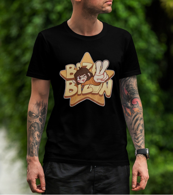 Bizabizow Supah Star Victory Pose T-Shirt
