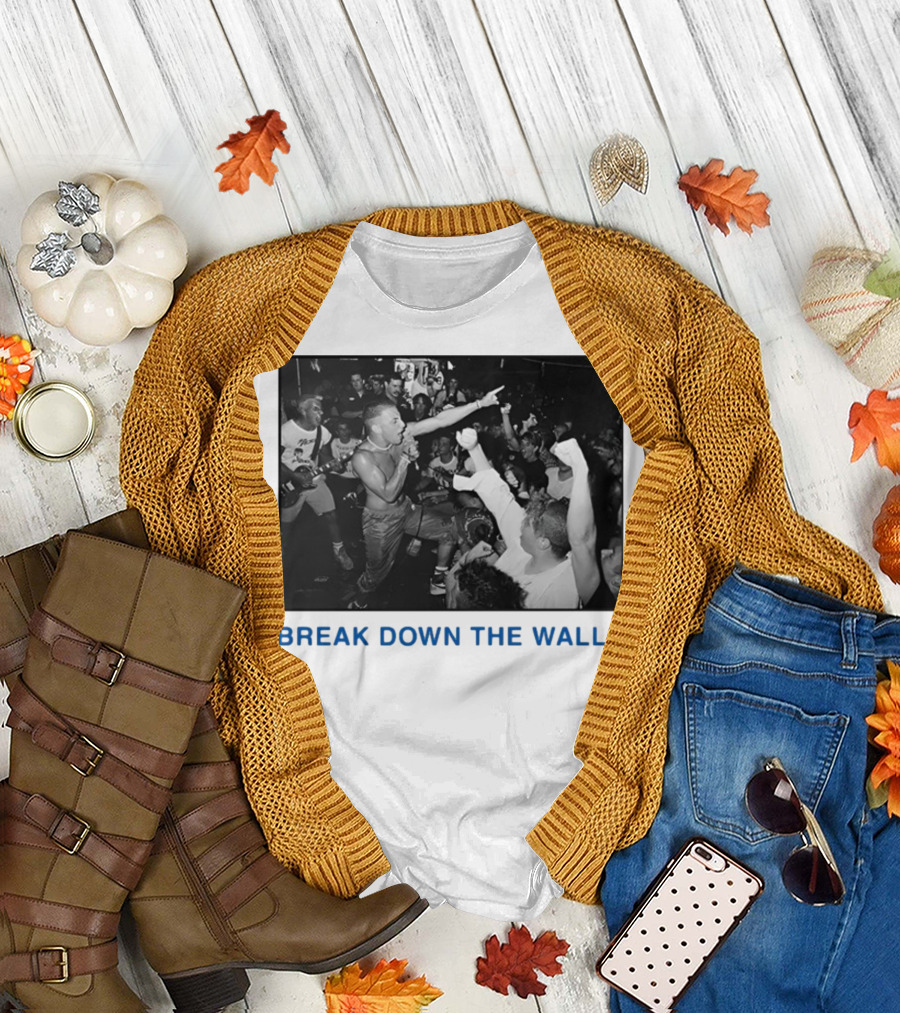 Youth Of Today Break Down The Walls Live Performance Energy T-Shirt