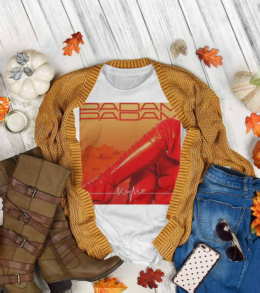 Kylie Padam Padam Single Red Boots Cover T-Shirt