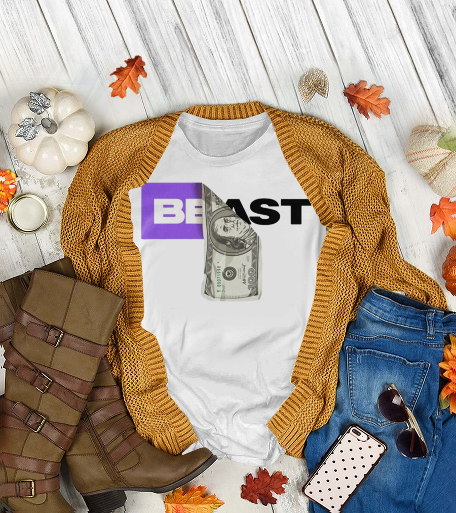 BEAST Purple Bill Dollar T-Shirt