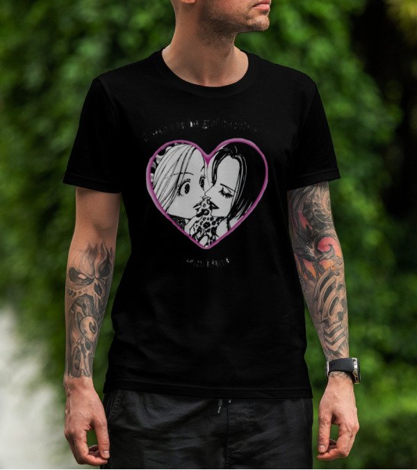 I Want To Be Girl Bestfriends With Nana Manga Heart T-Shirt