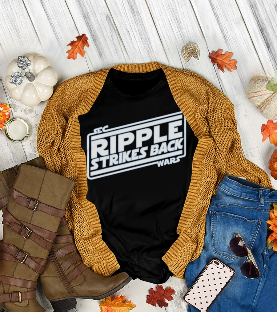 SEC Ripple Strikes Back Wars T-Shirt