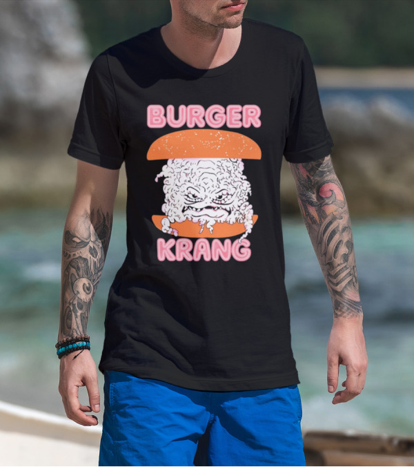 Last Podcast On The Left Burger Krang Nostalgic Mashup T-Shirt