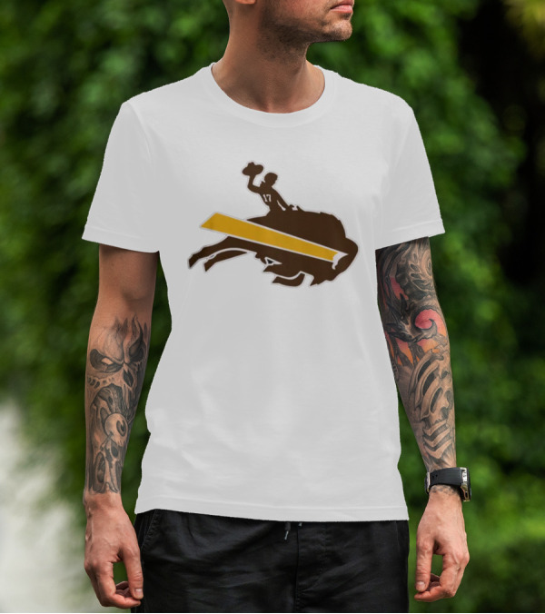 Josh Allen 17 Buffalo Bills Wyoming Cowboys T-Shirt