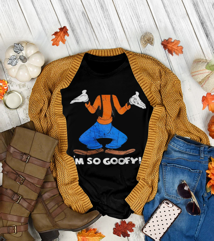 I'm So Goofy Classic Cartoon Character Missing Head T-Shirt