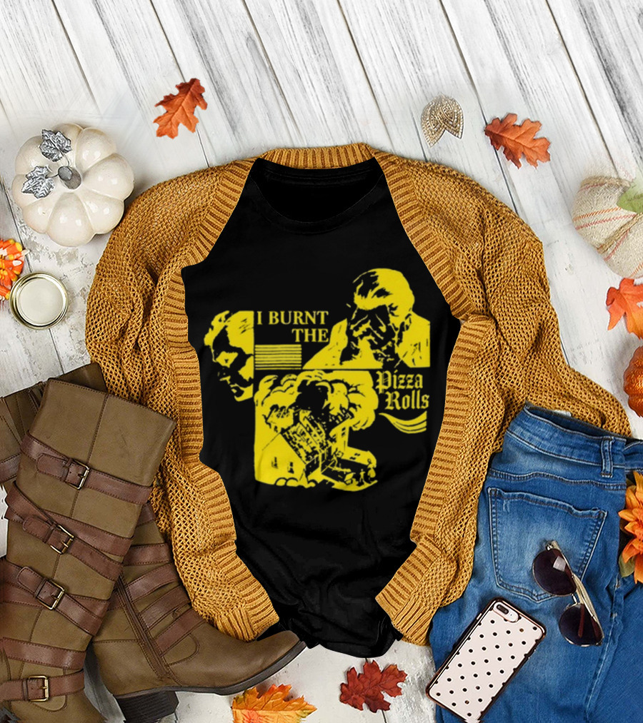 Freddytylerpaul I Burnt The Pizza Rolls Retro Comic T-Shirt