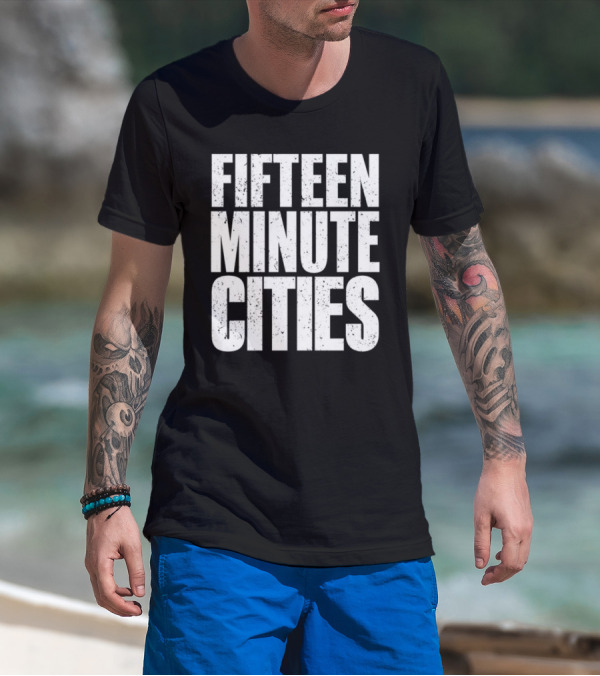 Fifteen Minute Cities Urban Planning Concept T-Shirt