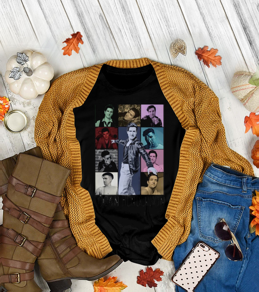 LO'GAN HENDERSON MULTICOLOR PORTRAIT COLLAGE T-Shirt