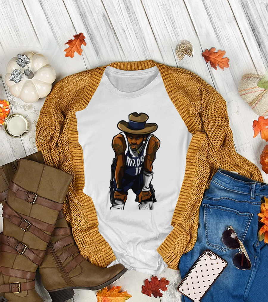 Mavericks Cowboy Kai Number 11 Iconic Sports T-Shirt