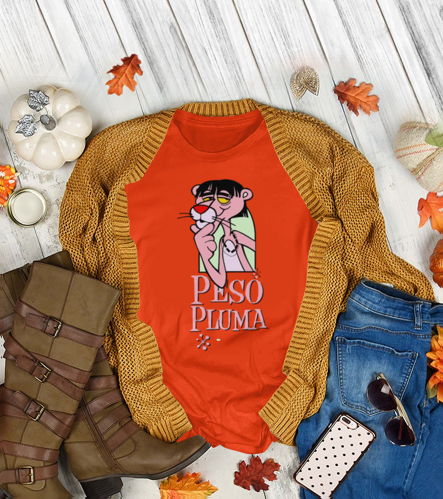 Peso Pluma July 19-20 23 Inglewood Calif Pink Panther T-Shirt