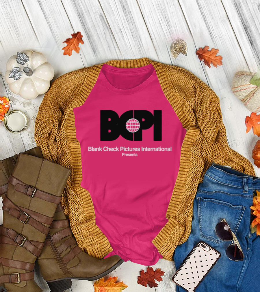 BCPI Blank Check Pictures International Presents 1970's T-Shirt