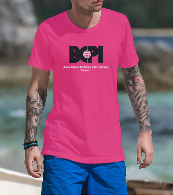 BCPI Blank Check Pictures International Presents 1970's T-Shirt