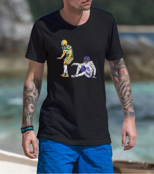 Gritty Football Dance Packers Vikings Iconic T-Shirt