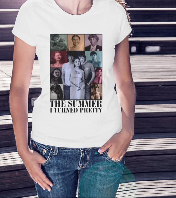 The Summer I Turned Pretty Character Photo Collage T-Shirt