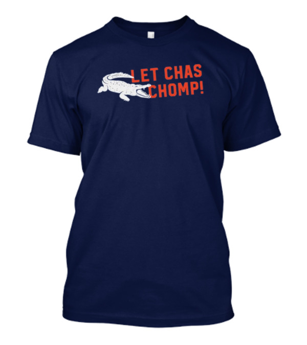 Ramshirts Let Chas Chomp Alligator Text T-Shirt