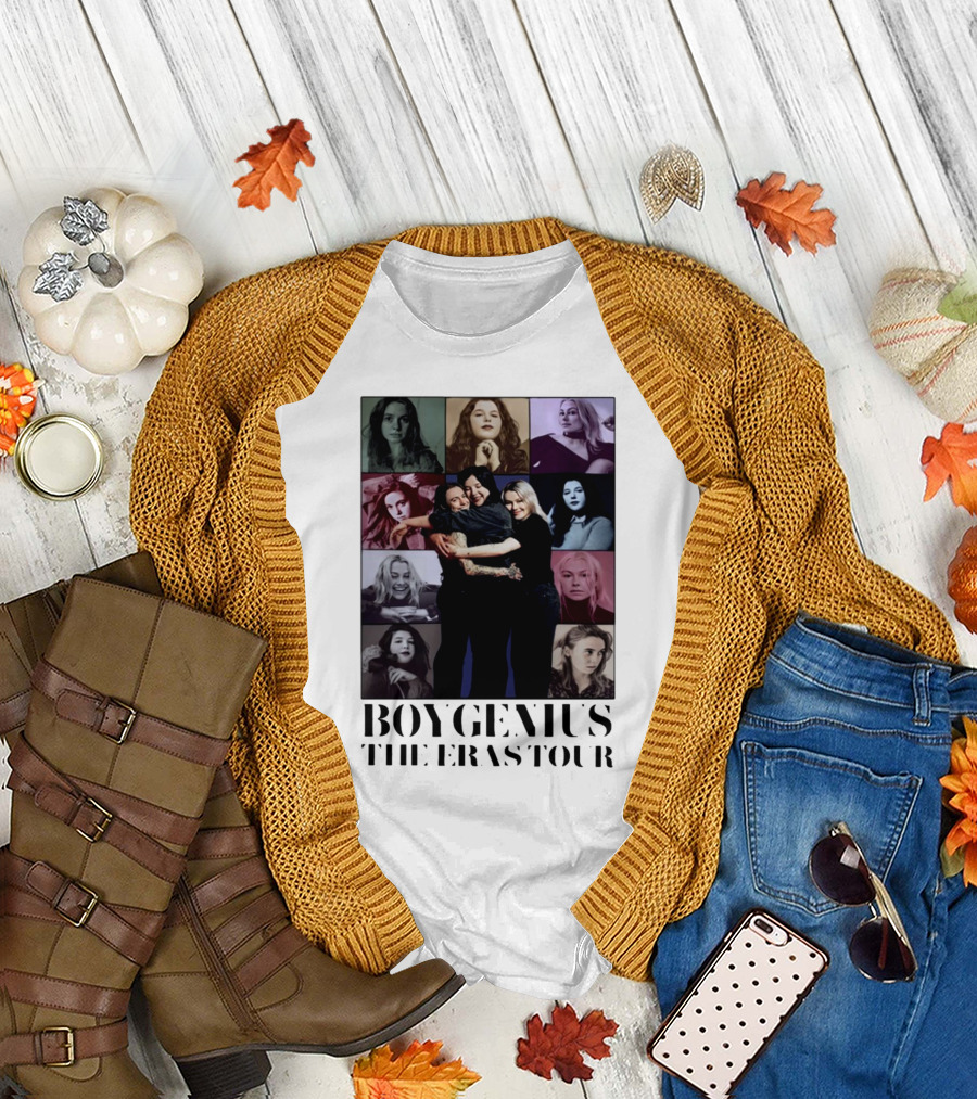 Boygenius The Eras Tour Member Collage T-Shirt