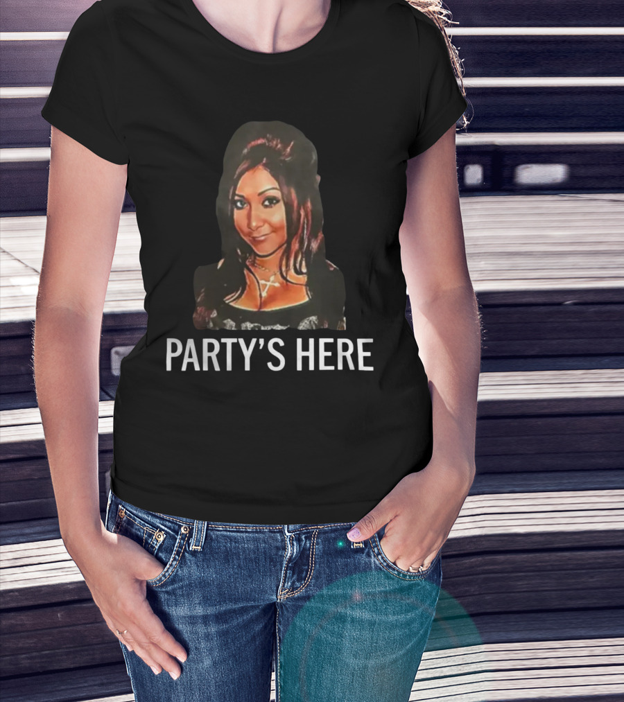 Party’S Here Snooki Jersey Shore T-Shirt