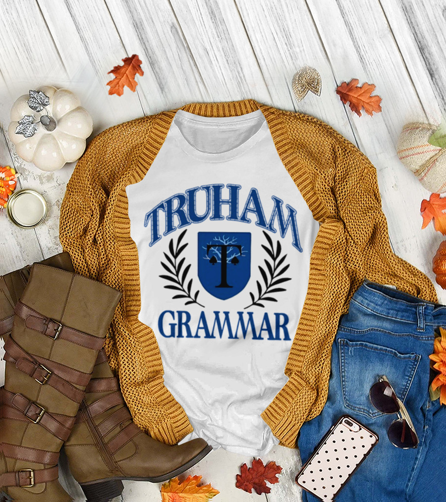 Anthony Smith Heartstopper Truham Grammar Crest Emblem T-Shirt